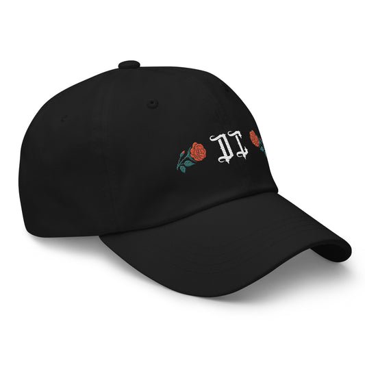 DC Rose Embroidered Dad Hat