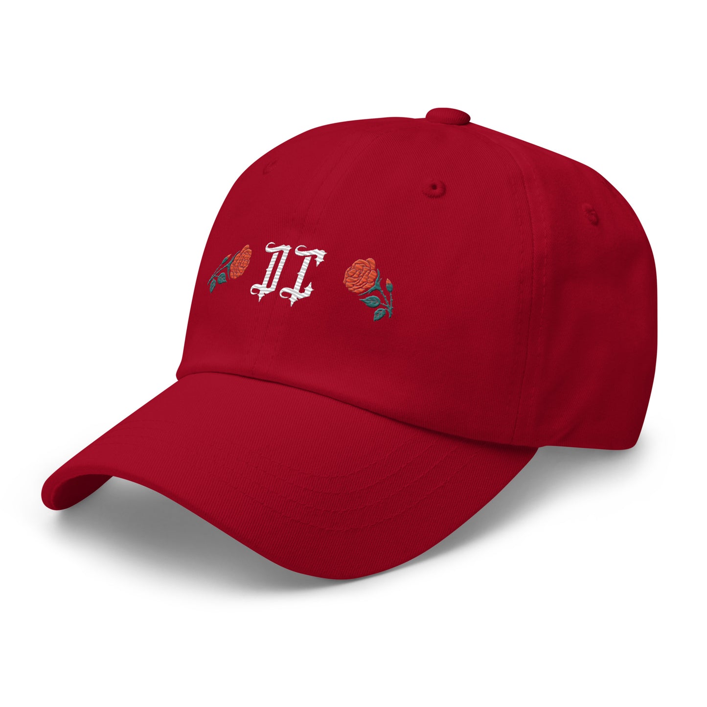 DC Rose Embroidered Dad Hat