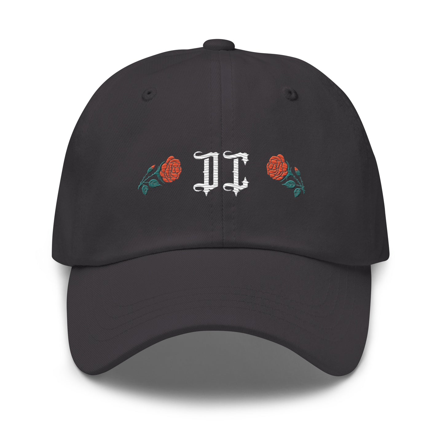 DC Rose Embroidered Dad Hat