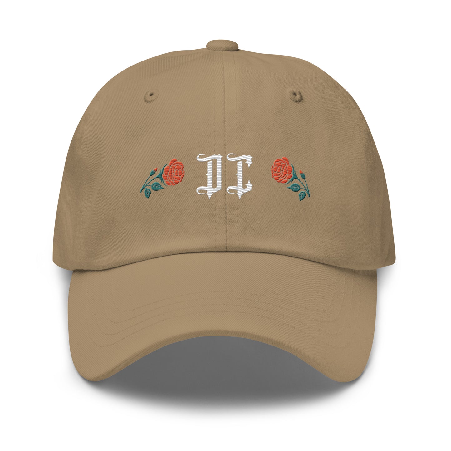 DC Rose Embroidered Dad Hat