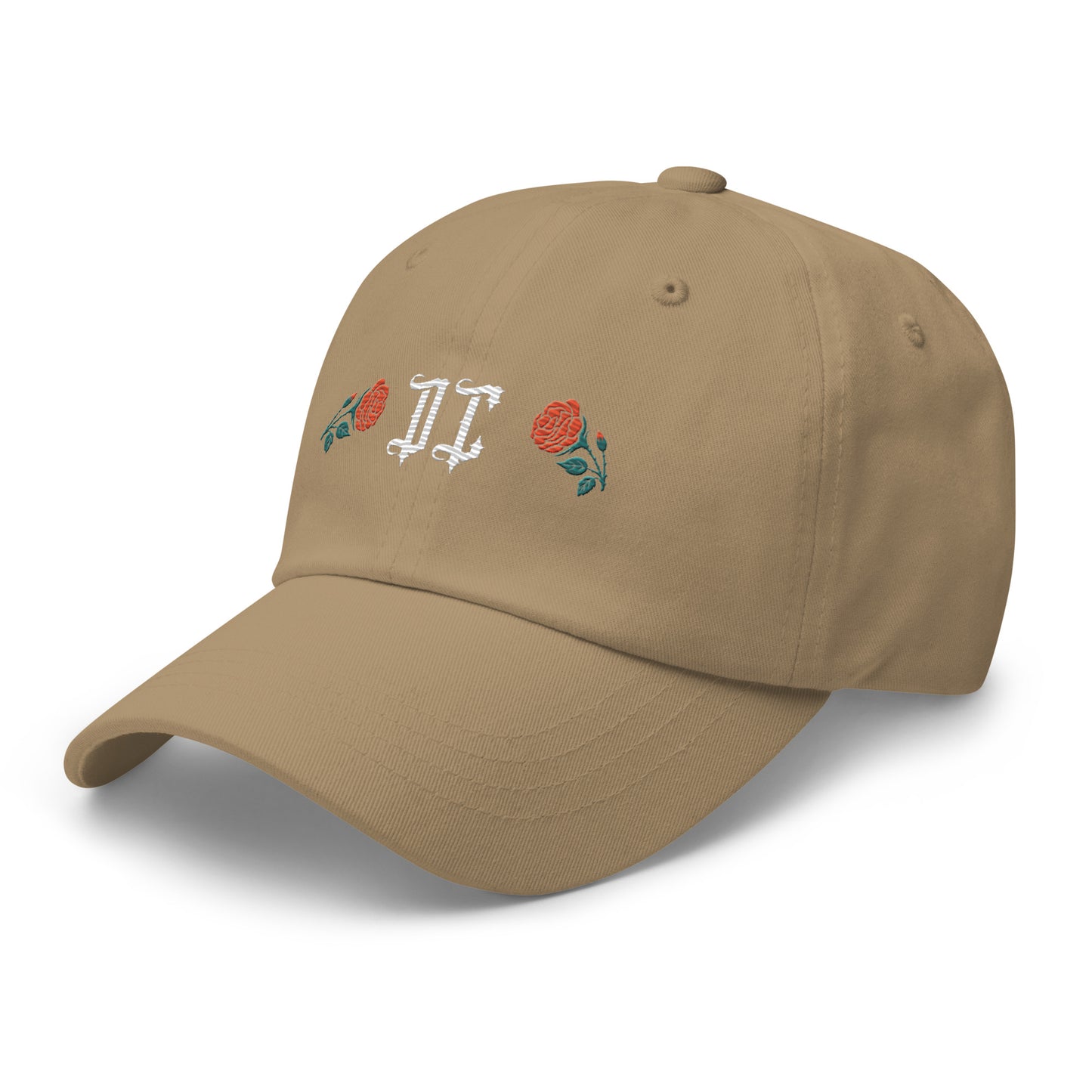 DC Rose Embroidered Dad Hat