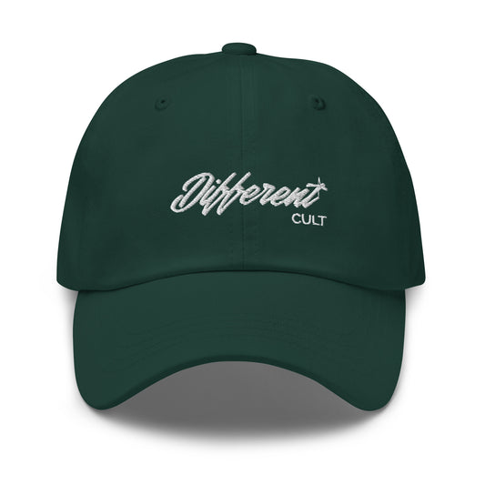 Different Cult Embroidered Dad hat