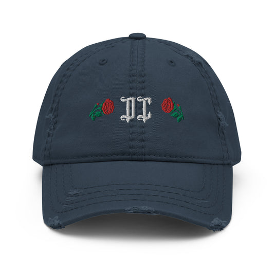 Different Cult Distressed Dad Hat - Embroidered